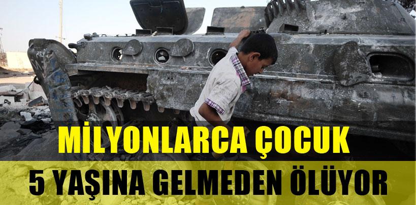 11 milyon çocuk 5 yaşına gelmeden ölüyor