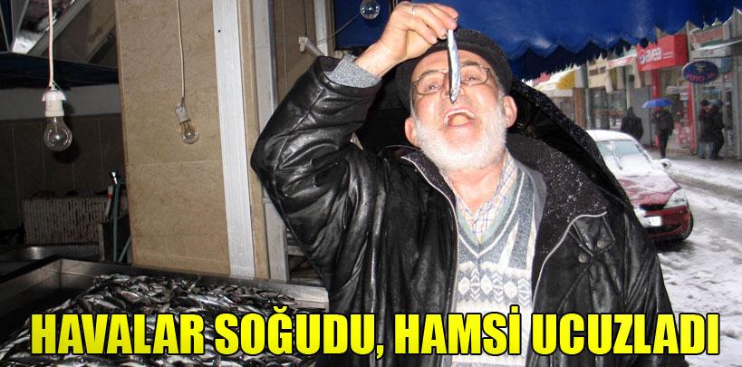 Havalar soğudu, hamsi ucuzladı