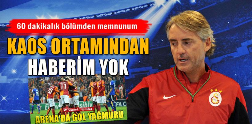 Mancini, ‘Mücadelenin ilk 60 dakikalık bölümünden memnunum'