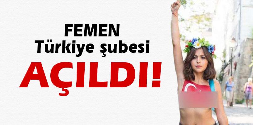 FEMEN Türkiye açıldı