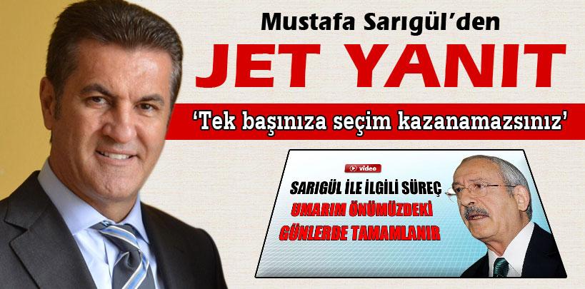 Mustafa Sarıgül'den jet yanıt