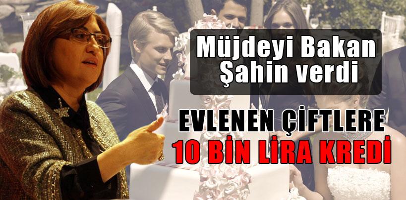 Fatma Şahin'den yeni evlenenlere müjde