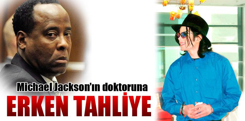 Michael Jackson'ın doktoru Conrad Murray'a erken tahliye