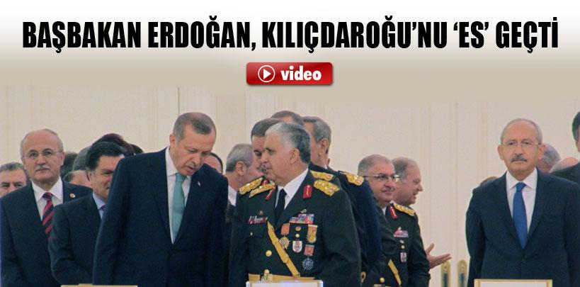 Başbakan Erdoğan, Kılıçdaroğlu'nu 'es' geçti