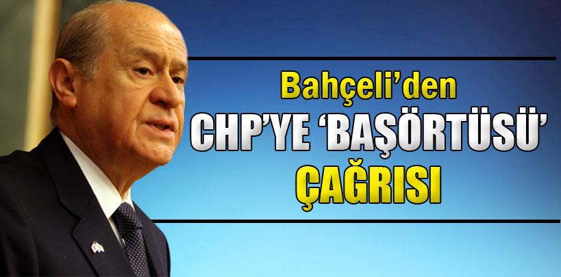 Bahçeli, 'CHP'nin anlayışlı olmasında fayda var'