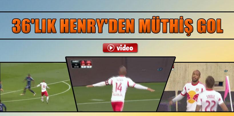 36 yaşındaki Thierry Henry yine klasını konuşturdu