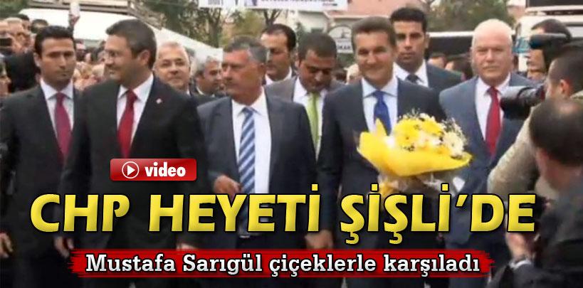 CHP heyeti Şişli'de