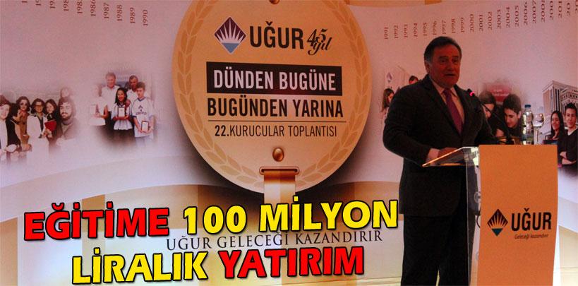 Eğitime 100 milyon liralık yatırım