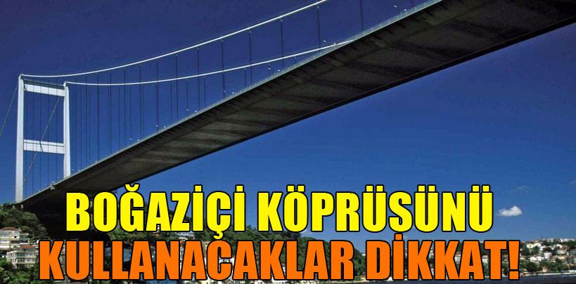 İstanbul'da kapanacak yollara dikkat