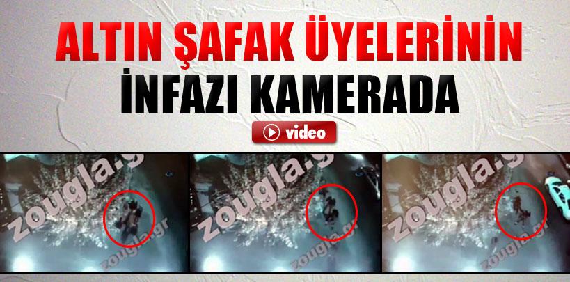 Altın Şafak üyelerinin infazı kamerada