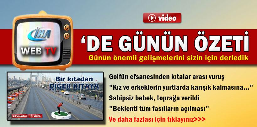 5 Kasım 2013 İHA WEB TV'de günün özeti