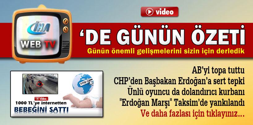 6 Kasım 2013 İHA WEB TV'de günün özeti